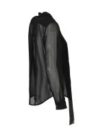 Comme des Garçons Comme des Garçons Fringes Chiffon Shirt Comme des Garçons Comme des Garçons Fringes Chiffon Shirt - Black