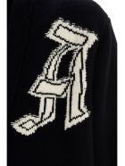 'skull' Cardigan Alexander McQueen 'skull' Cardigan - Black/ivory