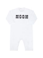 MSGM White Set For Babykids With Logo MSGM White Set For Babykids With Logo - Bianco