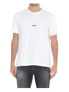 MSGM Micro Logo Tshirt MSGM Micro Logo Tshirt - OPTICAL WHITE