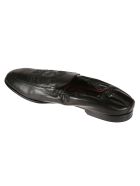 Dolce & Gabbana Logo Embroidered Loafers Dolce & Gabbana Logo Embroidered Loafers - Black