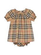 Burberry Vintage Check Print Dress Burberry Vintage Check Print Dress - Beige
