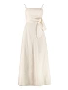 Zimmermann Amelie Linen Maxi Dress Zimmermann Amelie Linen Maxi Dress - panna