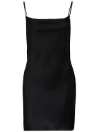 Nanushka Black Satin Lotti Dress Nanushka Black Satin Lotti Dress - Black