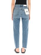 RE/DONE High Rise Stove Pipe Jeans RE/DONE High Rise Stove Pipe Jeans - MEDIUM VAIN (Blue)