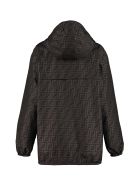 Fendi Reversible Windbreaker Jacket - Fendi X K-way Fendi Reversible Windbreaker Jacket - Fendi X K-way - black