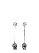 Alexander McQueen Skull Earrings Alexander McQueen Skull Earrings - Grigio