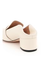 Bally Janelle Leather Loafers Bally Janelle Leather Loafers - 03015 BONE 15 (White)