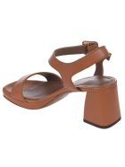 L'Autre Chose T-strap Block Heel Sandals L'Autre Chose T-strap Block Heel Sandals - Rust