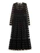 RED Valentino Long Tulle Dress RED Valentino Long Tulle Dress - black