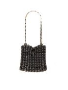 Paco Rabanne 1969 Bag With Metallic Rings Paco Rabanne 1969 Bag With Metallic Rings - Black/Gold