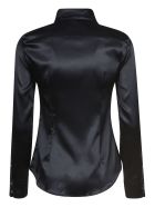 Plain Silk Shirt Eddy Monetti Plain Silk Shirt - Black