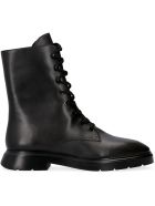 Stuart Weitzman Mckenzee Leather Combat Boots Stuart Weitzman Mckenzee Leather Combat Boots - black