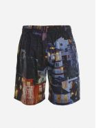 MSGM Multicolor Design Shorts MSGM Multicolor Design Shorts - Multicolore