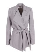 Max Mara 'belluno' Wool Blazer Max Mara 'belluno' Wool Blazer - Light Grey