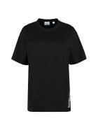 Burberry Printed Oversize T-shirt Burberry Printed Oversize T-shirt - black