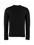 Givenchy Wool Crew-neck Pullover Givenchy Wool Crew-neck Pullover - black