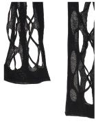 'net Ls Round Neck' Dress Rick Owens 'net Ls Round Neck' Dress - Nero
