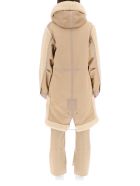 Mr & Mrs Italy Cotton Parka With Leather And Shearling Inserts Mr & Mrs Italy Cotton Parka With Leather And Shearling Inserts - CAPPUCCINO BEIGE (Beige)