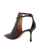 Francesco Russo Leather Pumps Francesco Russo Leather Pumps - Black