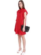 RED Valentino Dress In Red Viscose RED Valentino Dress In Red Viscose - red