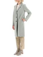 Harris Wharf London Double Wool Cocoon Coat Harris Wharf London Double Wool Cocoon Coat - SAGE GREEN (Green)