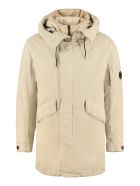 C.P. Company Hooded Cotton Parka C.P. Company Hooded Cotton Parka - Beige