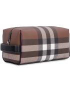 Burberry E-canvas Beauty Case Burberry E-canvas Beauty Case - brown