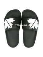 Dsquared2 Black Slippers Dsquared2 Black Slippers