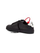 Off-White Low Leather Sneakers With Logo Off-White Low Leather Sneakers With Logo - Black