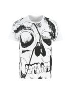 Alexander McQueen Printed Cotton T-shirt Alexander McQueen Printed Cotton T-shirt - White