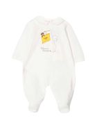 Fendi White Babysuit Fendi White Babysuit - Gesso