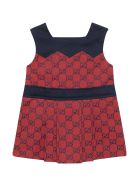 Gucci Red Tress With Logo Print Gucci Red Tress With Logo Print - Rosso/blu