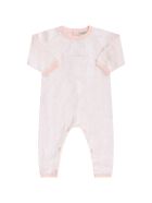 Pink Babygrow With Logos For Baby Girl Givenchy Pink Babygrow With Logos For Baby Girl - Rosa pallido
