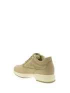 Hogan Interactive In Nubuck With Perforated Hogan Monogram Hogan Interactive In Nubuck With Perforated Hogan Monogram - Beige