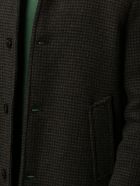 Palto' Coat Alfredo Paltò Micro Pied De Poule Coat Paltò Palto' Coat Alfredo Paltò Micro Pied De Poule Coat - Dark