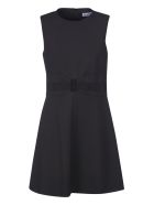 RED Valentino Rear Zipped Sleeveless Dress RED Valentino Rear Zipped Sleeveless Dress - Black
