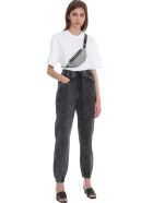 T by Alexander Wang T-shirt In White Cotton T by Alexander Wang T-shirt In White Cotton - white