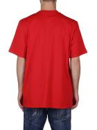 Red Cotton T-shirt MSGM Red Cotton T-shirt - Red