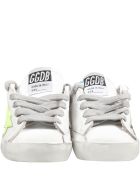Golden Goose White ''super Star'' Sneakers For Kids Golden Goose White ''super Star'' Sneakers For Kids - WHITE