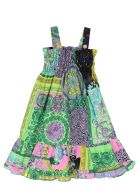 Young Versace 'barocco' Dress Young Versace 'barocco' Dress - Multicolor