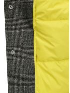 Ienki Ienki Coat IENKI IENKI Coat - Woolmark grey check/yellow