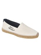 Saint Laurent Logo Espadrillas Saint Laurent Logo Espadrillas - Ecru/Black