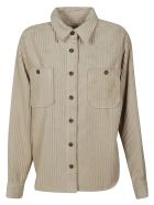 Isabel Marant Ribbed Shirt Isabel Marant Ribbed Shirt - Beige