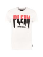 Philipp Plein Logo Print Cotton T-shirt Philipp Plein Logo Print Cotton T-shirt - White