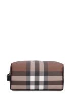 Burberry E-canvas Beauty Case Burberry E-canvas Beauty Case - brown