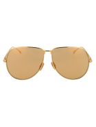 Ff 0437/s Sunglasses Fendi Ff 0437/s Sunglasses - 0012M YELLOW GOLD