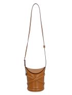 Alexander McQueen The Curve Leather Bucket Bag Alexander McQueen The Curve Leather Bucket Bag - Saddle Brown