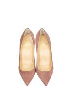 Christian Louboutin Kate 100 Pumps In Powder Suede Christian Louboutin Kate 100 Pumps In Powder Suede - powder