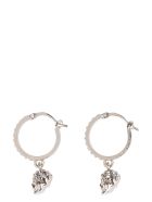 Alexander McQueen Earrings With Crystals Alexander McQueen Earrings With Crystals - Gold